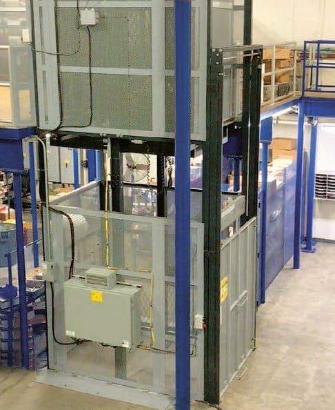 The exterior of a VRC lift